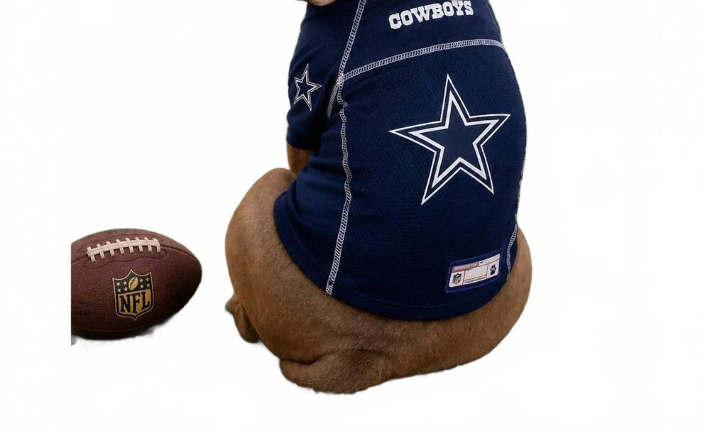 NEW LITTLE EARTH PRODUCTIONS dallas cowboys nfl pet jersey in navy